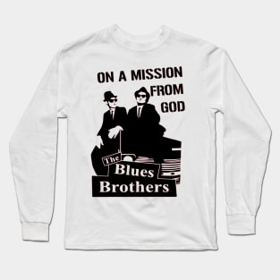 Jake and Elwood The Blues Brothers Long Sleeve T-Shirt